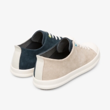 Camper Twins Sneakers Grey / Cream / Beige - Mens Singapore PNIIRI-910